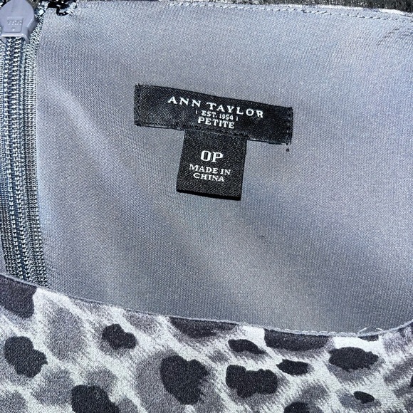 Ann Taylor Stretch Spotted Silk Dress - Picture 5 of 6